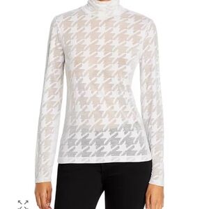 rag & bone Valencia Houndstooth turtleneck